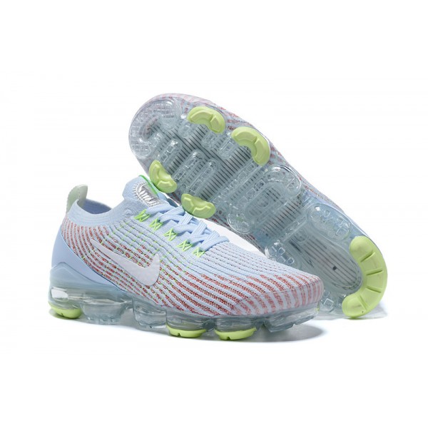 Damen/Herren Air VaporMax Flyknit 3 Weiß Blau AJ6910-200 Schuhe