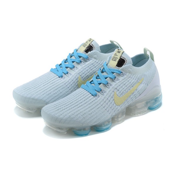 Damen/Herren Air VaporMax Flyknit 3 Weiß Blau AJ6910-500 Schuhe