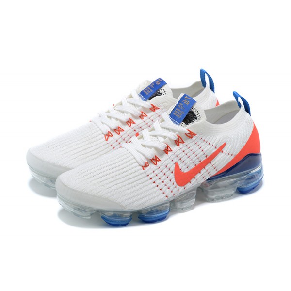 Damen/Herren Air VaporMax Flyknit 3 Weiß Blau CZ7994-100 Schuhe