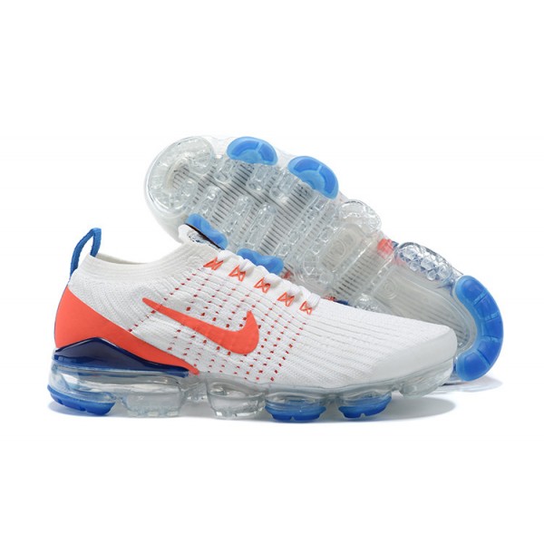 Damen/Herren Air VaporMax Flyknit 3 Weiß Blau CZ7994-100 Schuhe