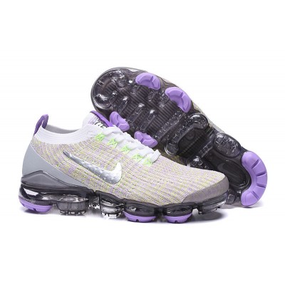 Damen/Herren Air VaporMax Flyknit 3 Weiß Lila AJ6900-102 Schuhe