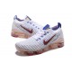 Damen/Herren Air VaporMax Flyknit 3 Weiß Rot AJ6910-501 Schuhe