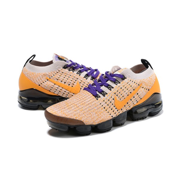 Damen/Herren Air VaporMax Flyknit 3 Gelb Lila AJ6900-222 Schuhe