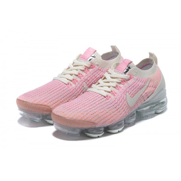 Damen Air VaporMax Flyknit 3 Rosa Weiß AJ6910-008 Schuhe