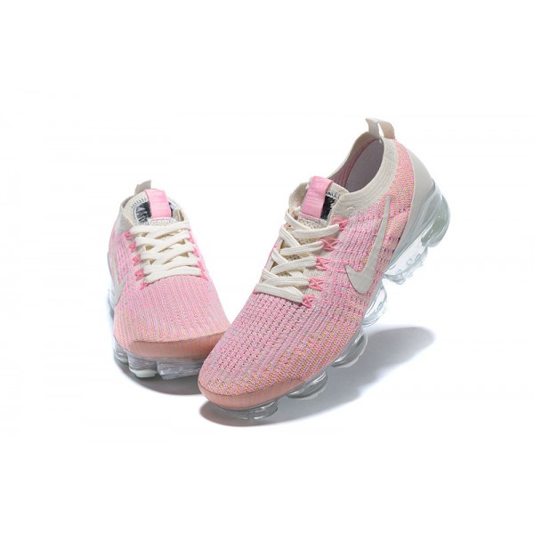 Damen Air VaporMax Flyknit 3 Rosa Weiß AJ6910-008 Schuhe