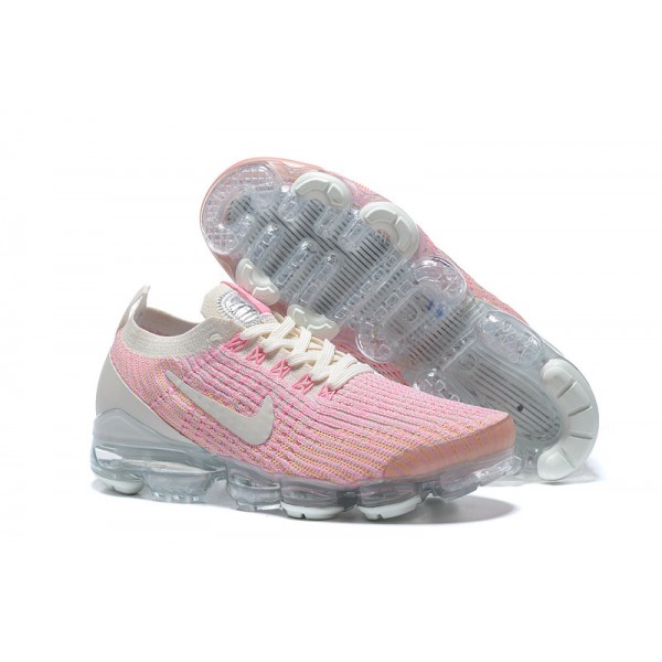 Damen Air VaporMax Flyknit 3 Rosa Weiß AJ6910-008 Schuhe