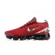 Damen Air VaporMax Flyknit 3 Rot Schwarz CT1274 -600 Schuhe