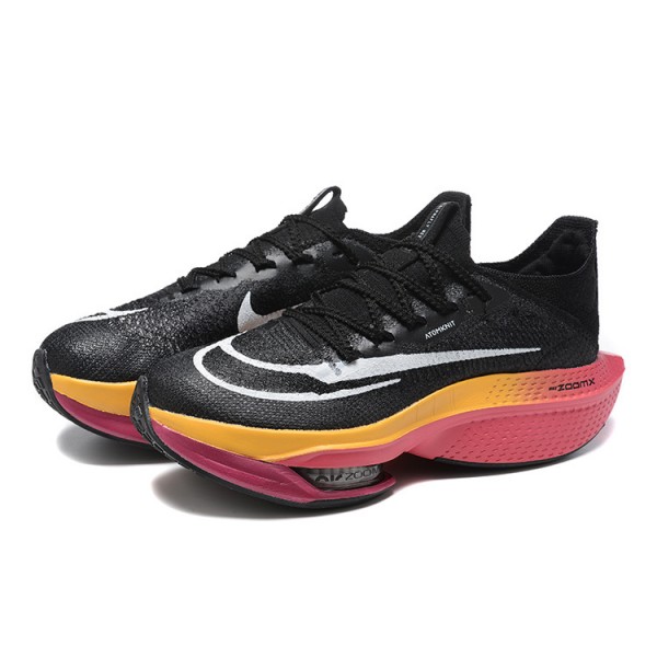 Herren Air Zoom Alphafly Next 2 Schwarz Orange Schuhe 