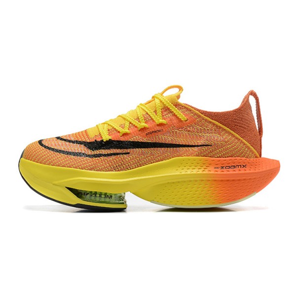 Herren Air Zoom Alphafly Next 2 Orange und Gelb Schuhe 