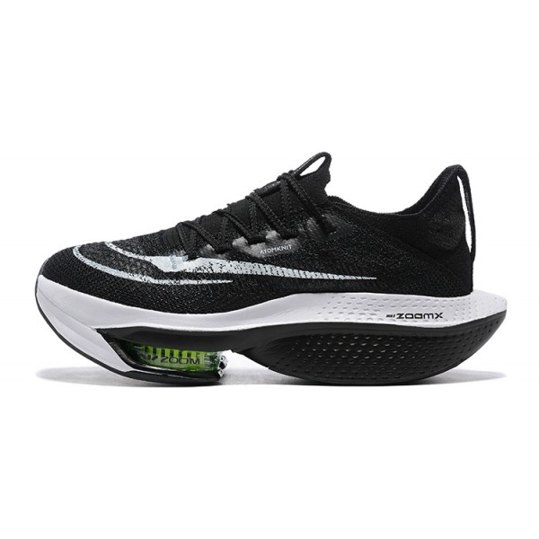 Damen/Herren Air Zoom Alphafly Next 2 Schwarz und Weiß Schuhe 