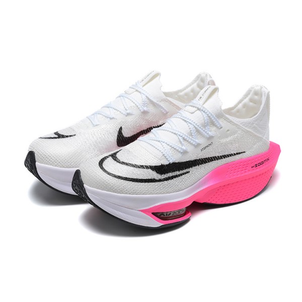 Damen/Herren Air Zoom Alphafly Next 2 Weiß Rosa Schuhe 