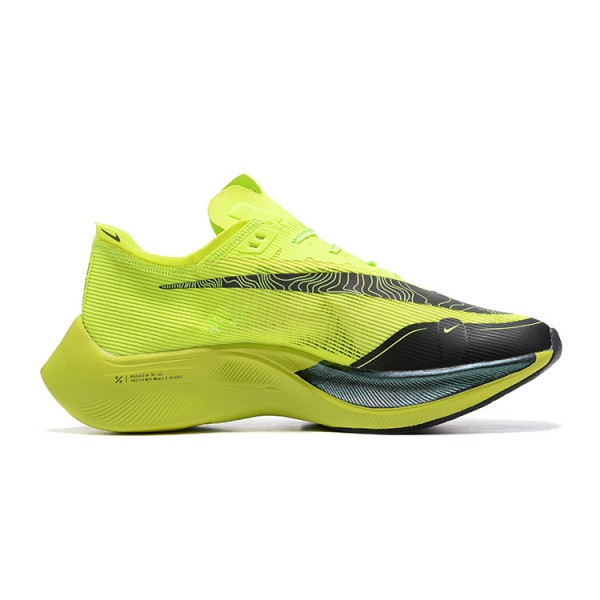 Herren ZoomX VaporFly NEXT% Chartreuse Schwarz Schuhe 