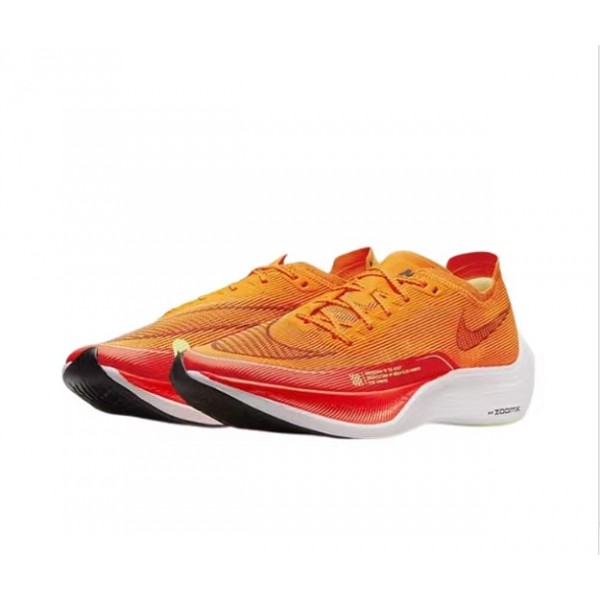 Damen/Herren ZoomX VaporFly NEXT% Orange Rot Schuhe 