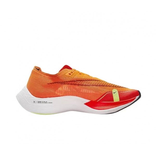 Damen/Herren ZoomX VaporFly NEXT% Orange Rot Schuhe 