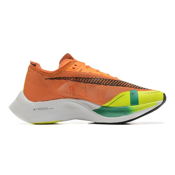 Damen/Herren ZoomX VaporFly NEXT% Orange Weiß Schuhe 