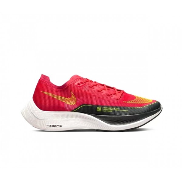 Damen/Herren ZoomX VaporFly NEXT% Rot Schwarz Schuhe 