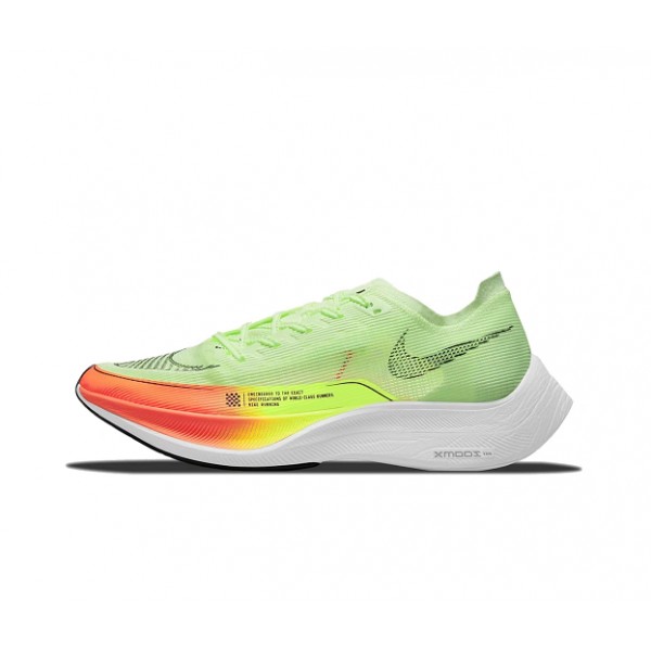 Damen/Herren ZoomX VaporFly NEXT% Rot Gelb Schuhe 