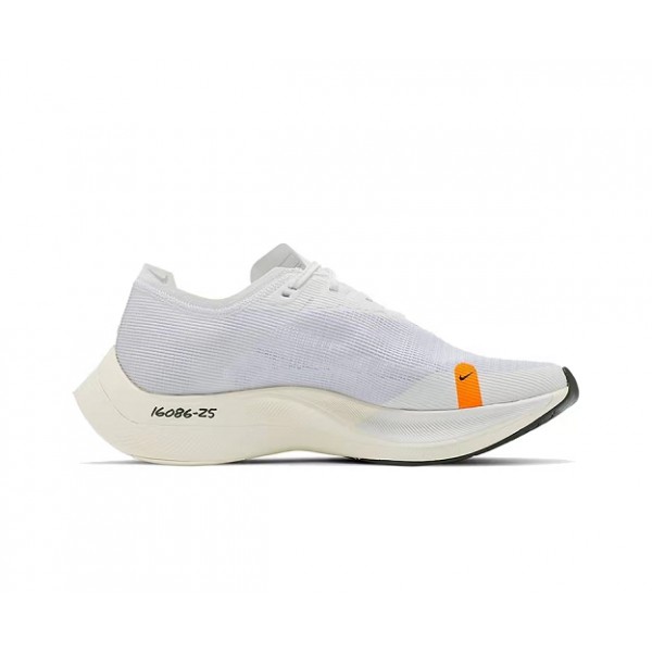 Damen/Herren ZoomX VaporFly NEXT% Weiß Grau Schuhe 