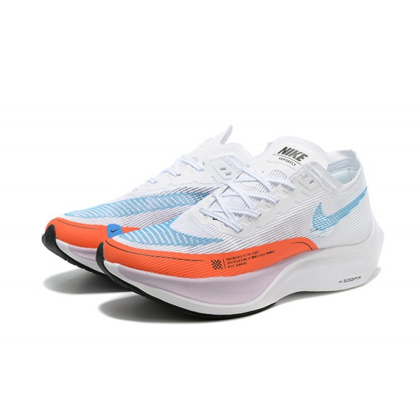 Damen/Herren ZoomX VaporFly NEXT% Weiß Rot Schuhe 