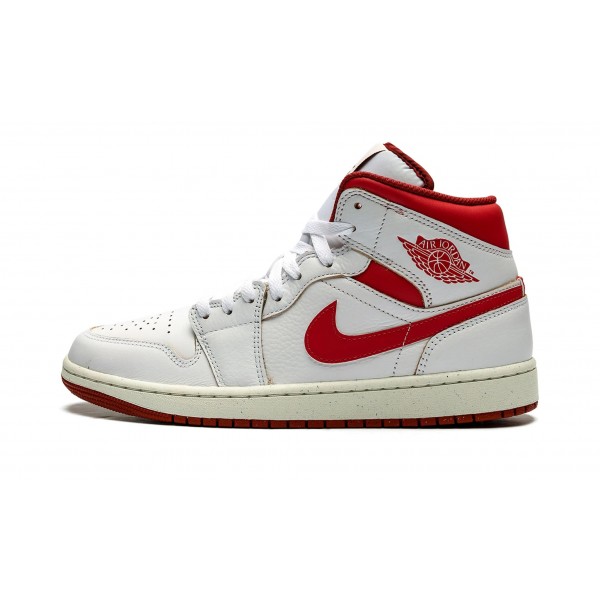 Nike Air Jordan 1 Mid Herren Dune Red FJ3458-160 Schuhe