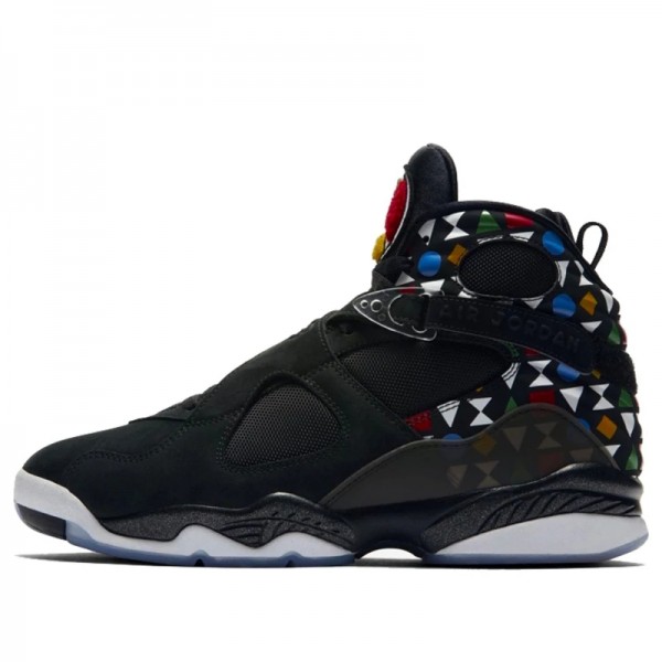 Nike Air Jordan 8 Retro "Quai54" 2019 Herren AJ8 Sneakers CJ9218-001